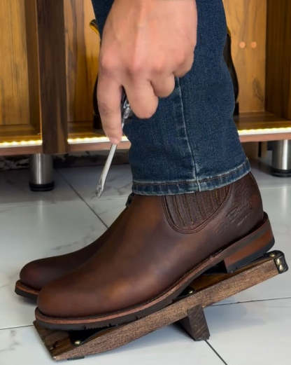 Charro Men's Western Boots With No-Slip Soles