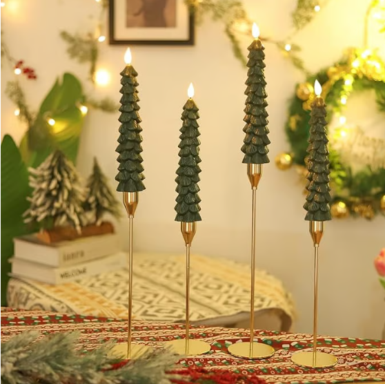 Flameless Taper Candles