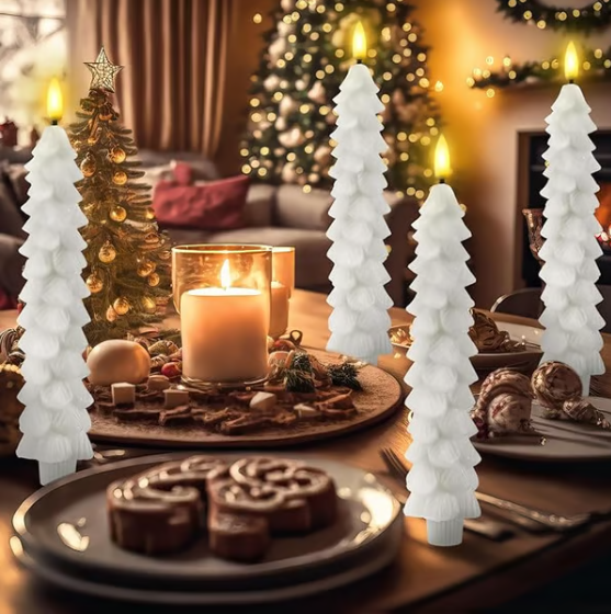 Flameless Taper Candles