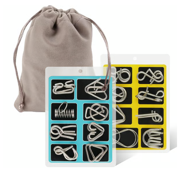 The Best Christmas Gift🎁 Metal Montessori Puzzle Solving