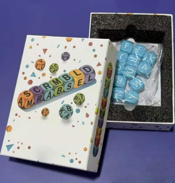 🔥🎲Dice Word Game Brain Exercise Game | ✨Perfect For Parties And Family Game Nights