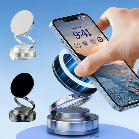 Magnetic Phone Holder With Suction Cup