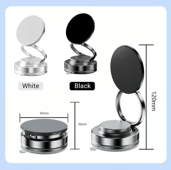 Magnetic Phone Holder With Suction Cup
