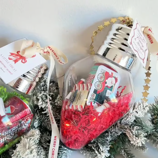 Hot Sale-DIY Bulb Ornament Gift Jar.