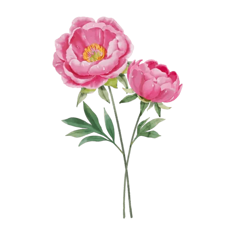 You Are The Most Beautiful Flower - Personalized Custom Pink Gradient Glass Mug