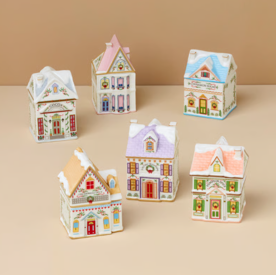 🎄✨ Holiday Village Spice House Set — A Mini Christmas Wonderland For Your Kitchen!