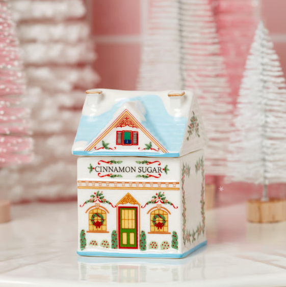 🎄✨ Holiday Village Spice House Set — A Mini Christmas Wonderland For Your Kitchen!