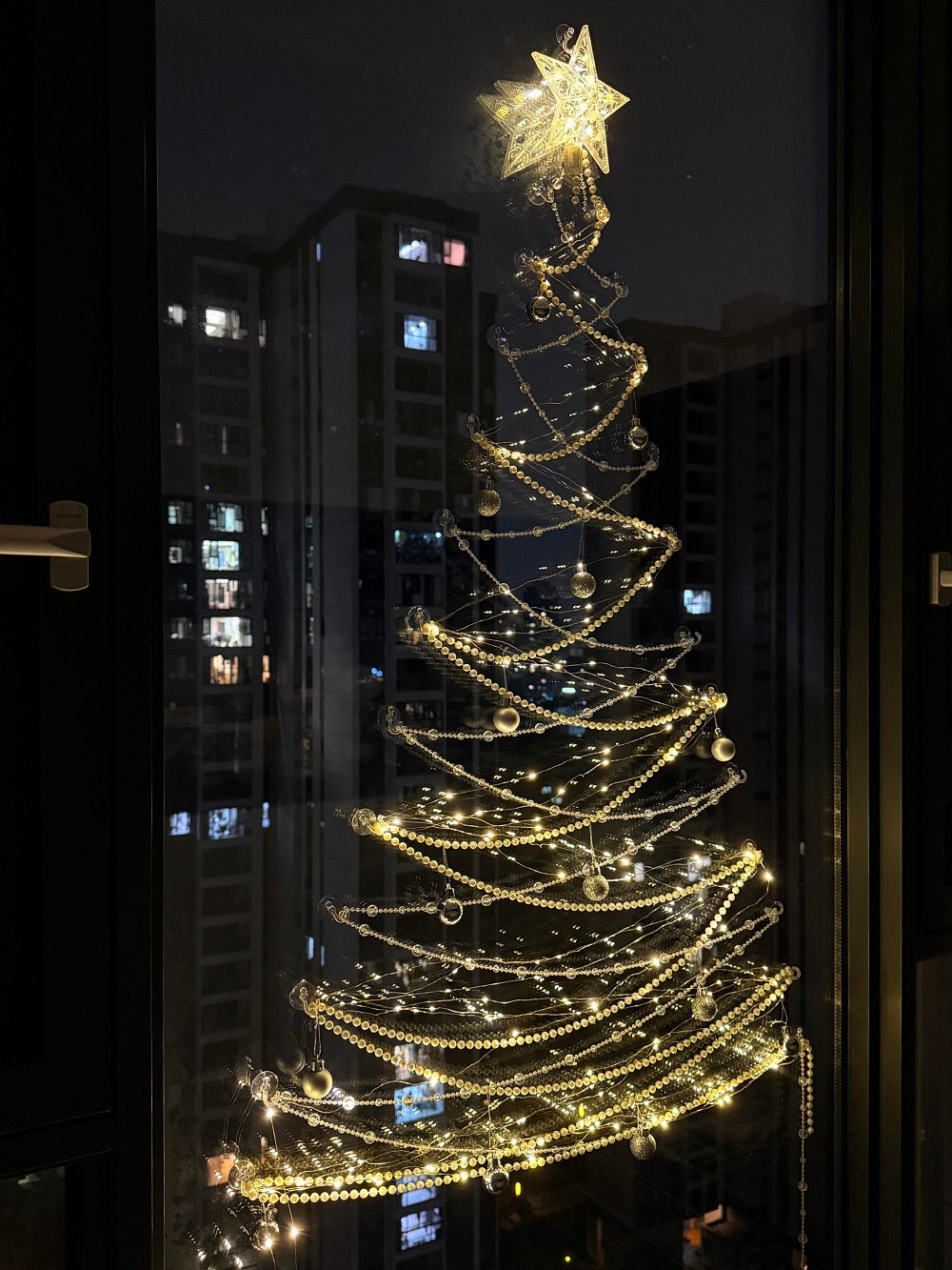 🎄Window Light-Up Christmas Tree - DIY Glass Hanging Decor