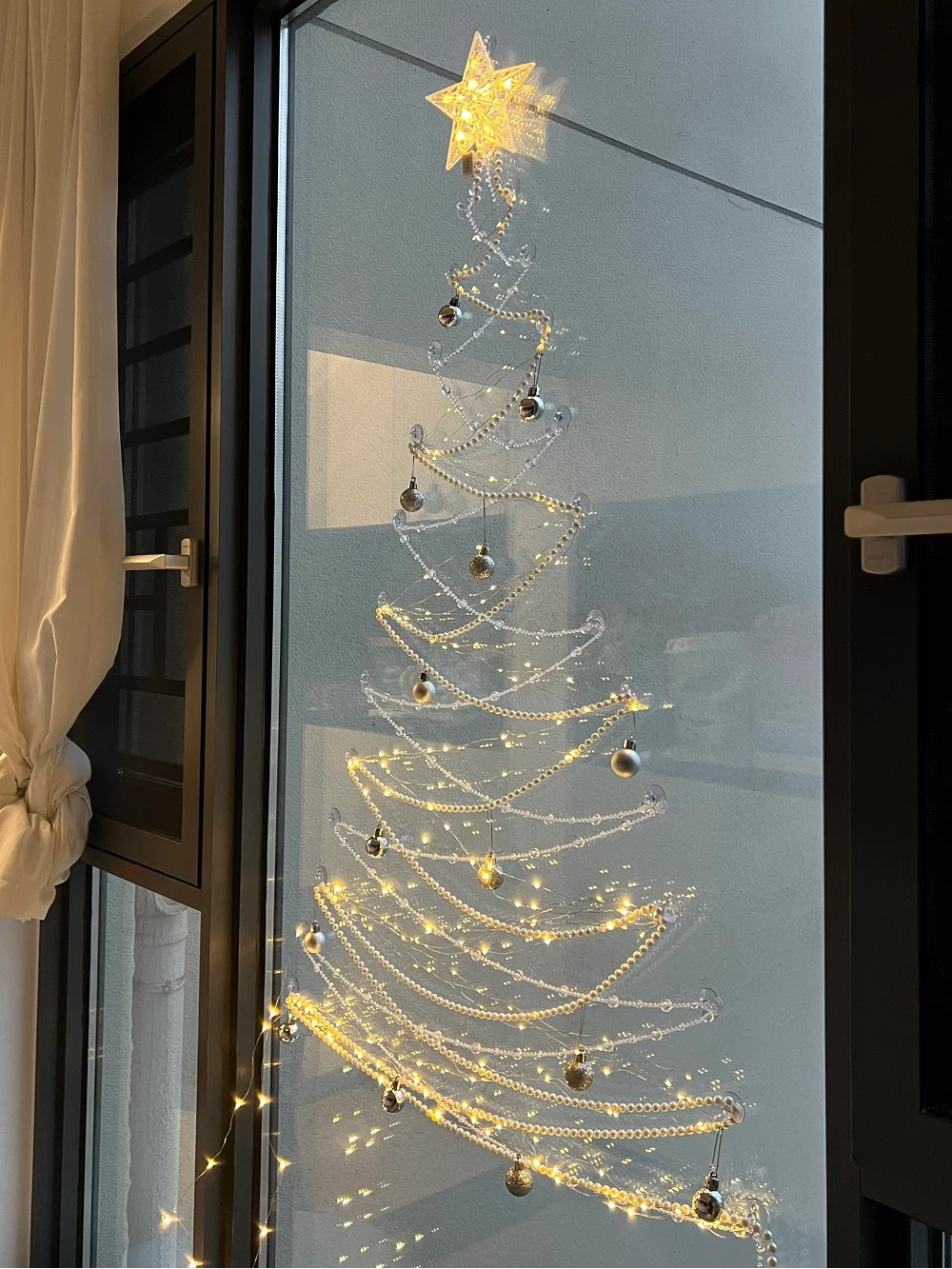 🎄Window Light-Up Christmas Tree - DIY Glass Hanging Decor