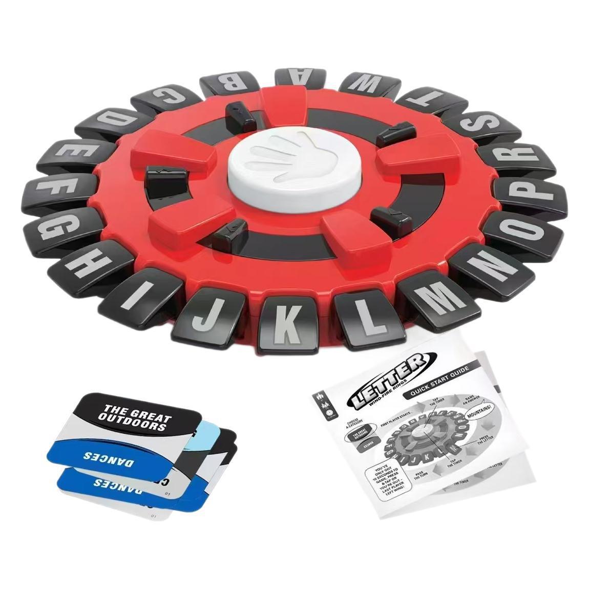 Alphabet Game ✅ Parent-Child Interactive Word Spinner