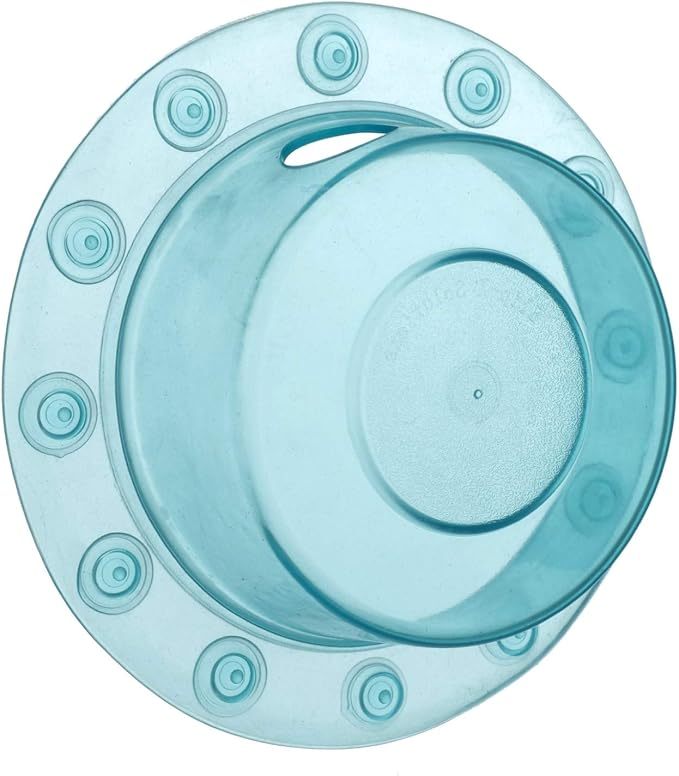 SlipX Solutions Bottomless Bath | Overflow Drain Cover For Tub | Best Gifts For Mom, Spa & Bath Accessories | Drain Block, Water Stopper Plug | Bath Essentials For Women | 4" Diameter, Clear