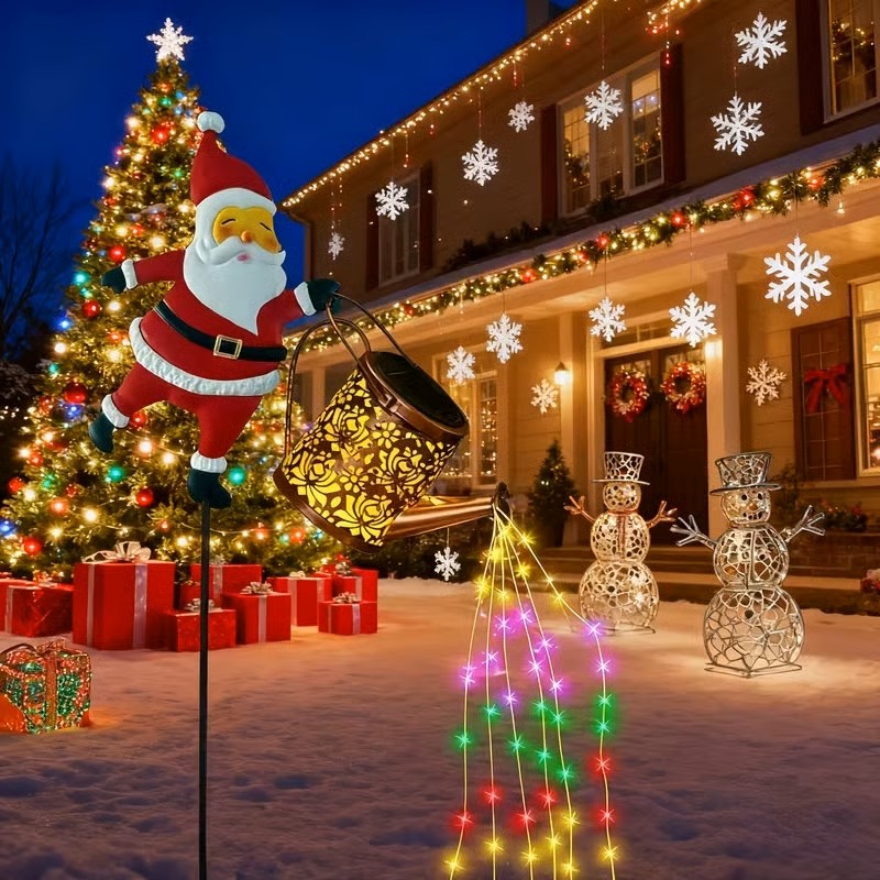 🎅Christmas Claus Solar Kettle Light