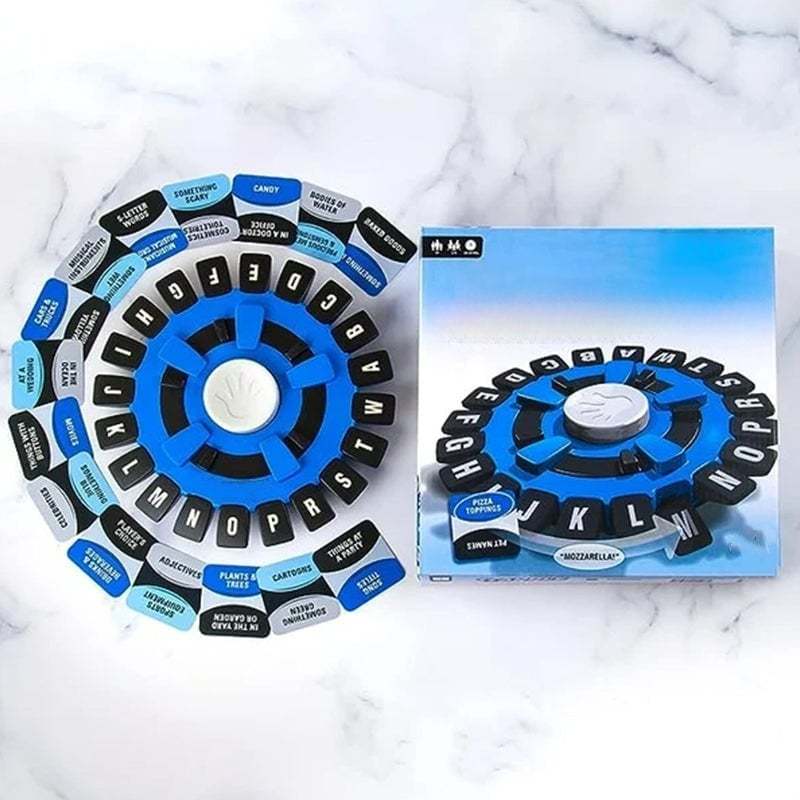 Alphabet Game ✅ Parent-Child Interactive Word Spinner