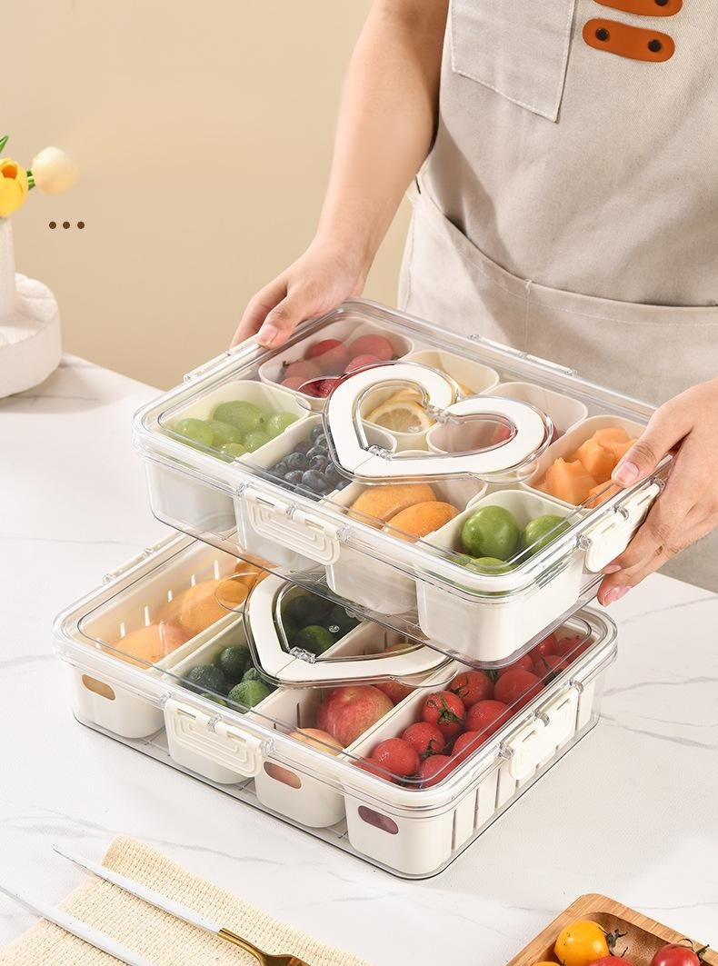 Vielseitige Frischhaltebox für Gemüse und Obst