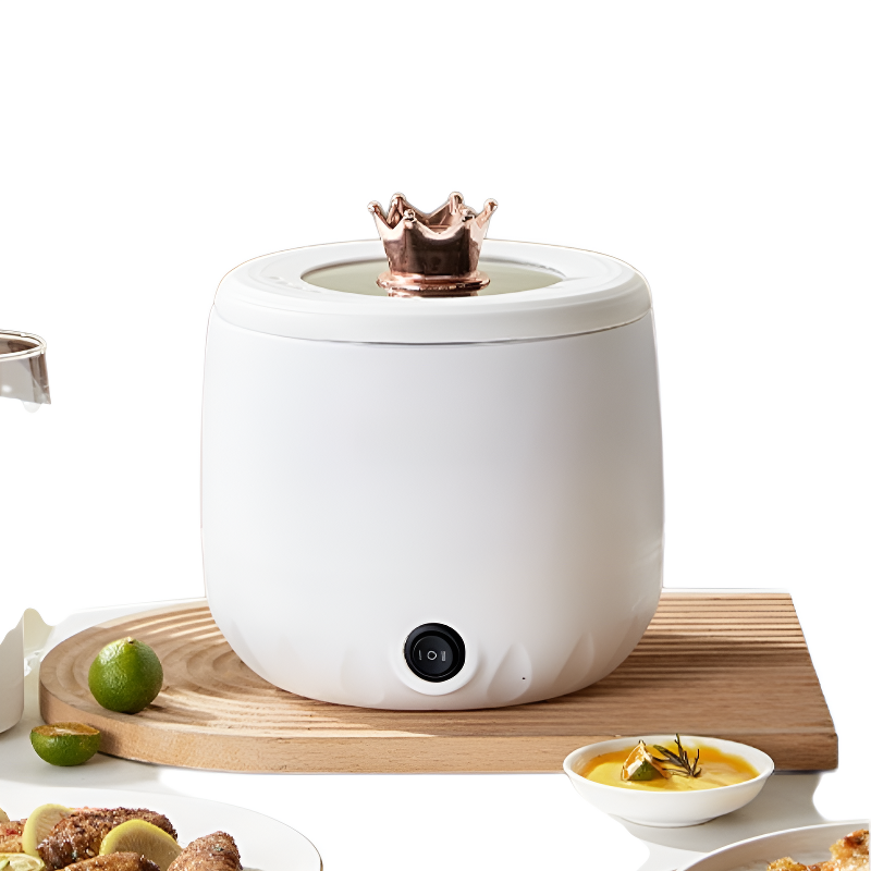 Cuiseur de riz multifonction Hot Pot avec minuterie et revêtement antiadhésif