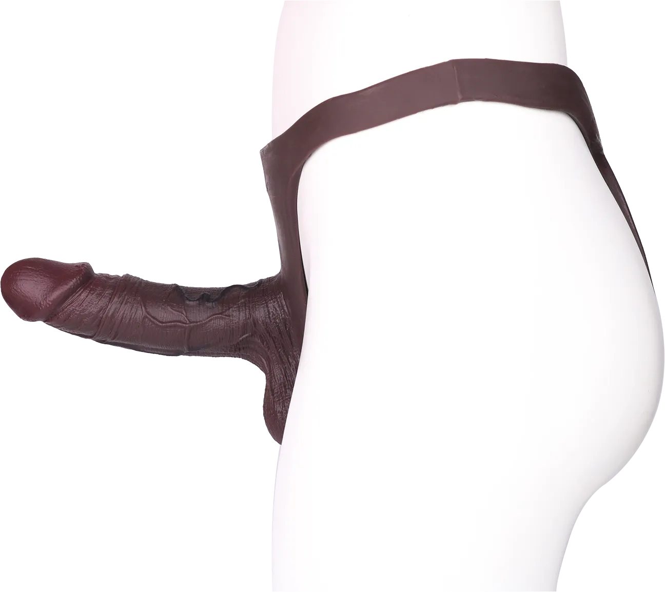 Robert 7.5" x 2" Black Wearable Thong Penis Sleeve