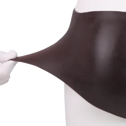 Astin 8.07" x 1.77" Wearable Realistic Black Huge Penis Extender