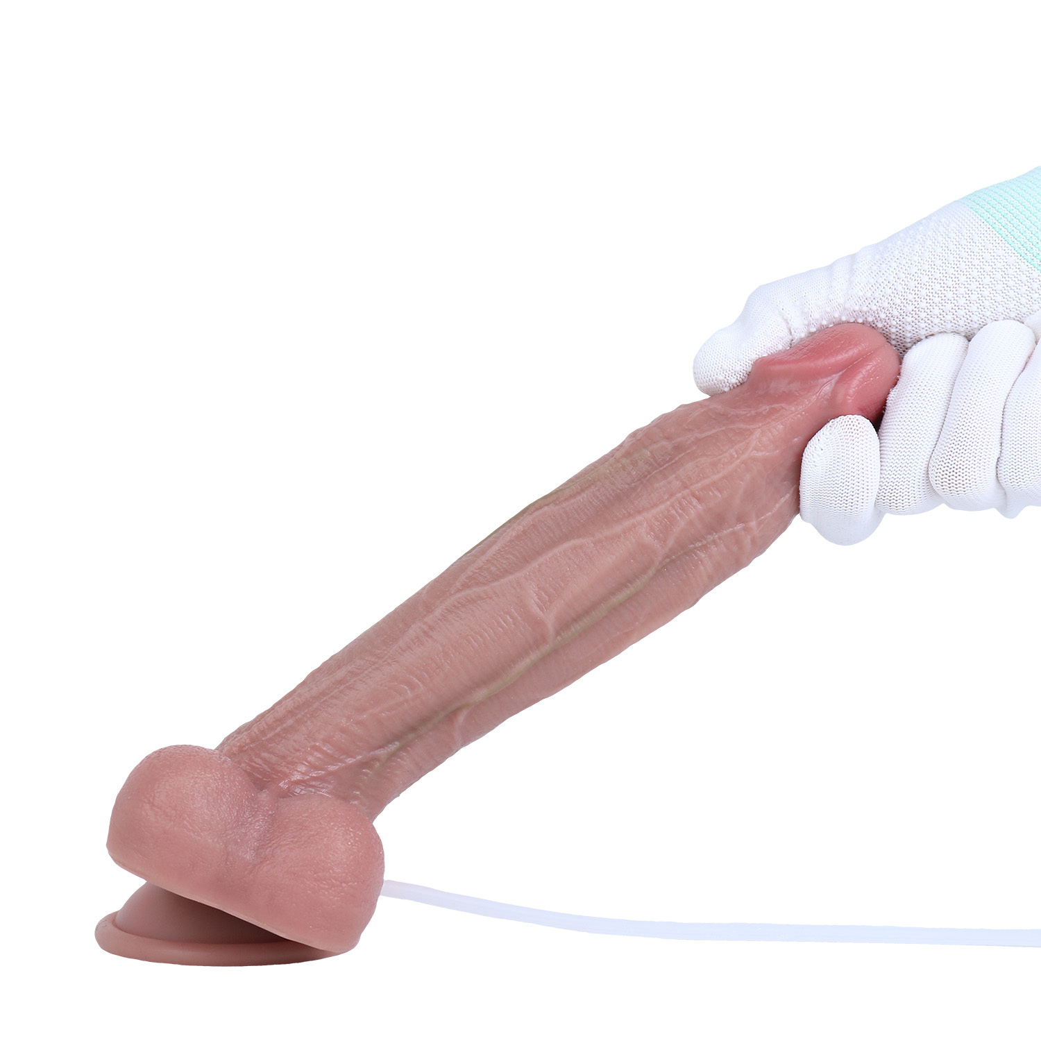 Finn 6.5"x2" Lifelike Sliding Skin Dildo, Realistic Squirting Dildo