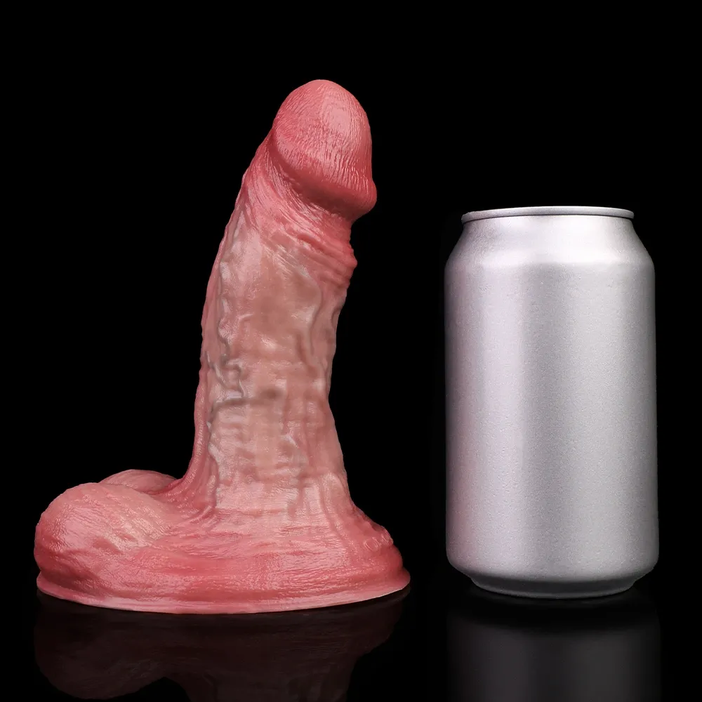 Daniel 5.1"x1.7" Small Flesh Soft Realistic Dildo