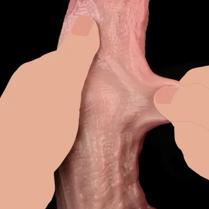 Duke 10"x2"  Huge Dildo with Suction Cup Ultra-realistic