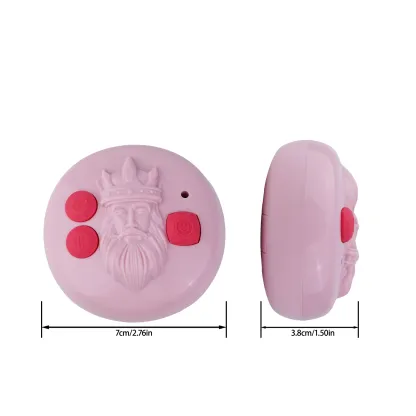 Hashid 6.6"x1.6" Adjustable Vibrating Penis Extender Sleeve – Lifelike Silicone Cock Sheath