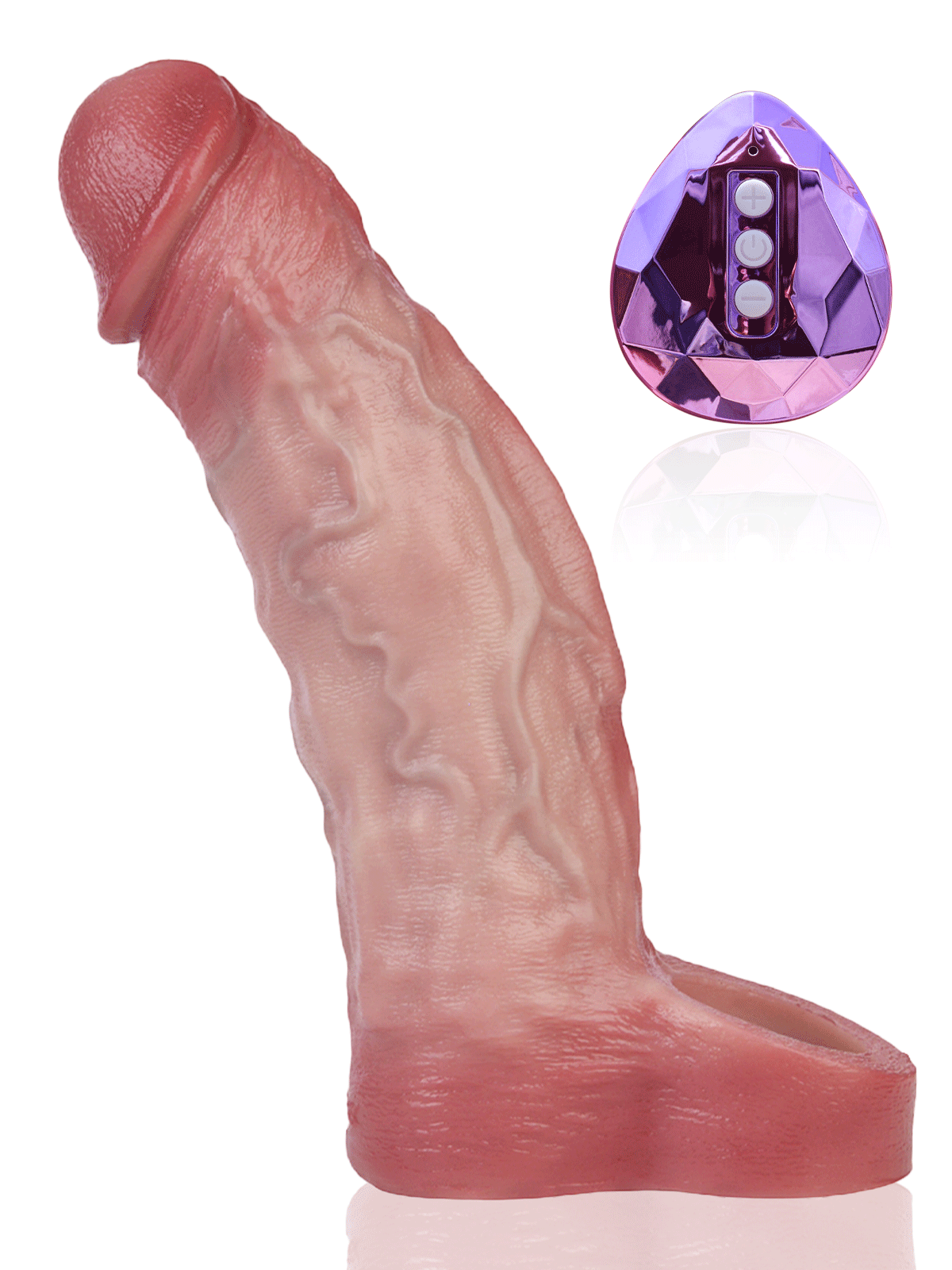 Jax 8.5"×2.2" Realistic Electric Penis Extension | 9 Vibration Modes