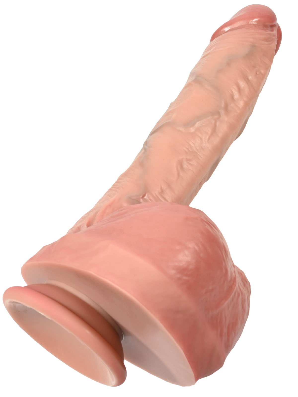 Caleb 8" x 2" Flesh Like Realistic Huge Fat Dildo