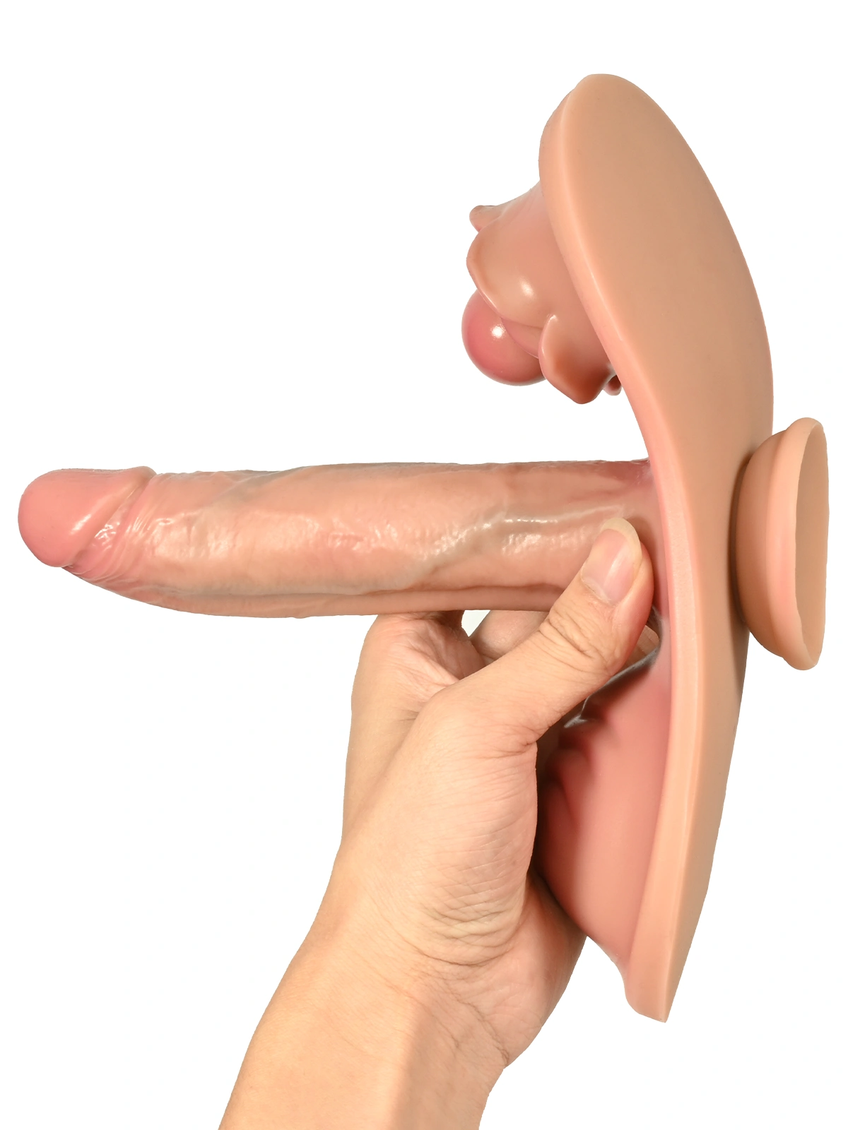 Chase 6.9"x1.4" Realistic Thrusting Dildo For Riding