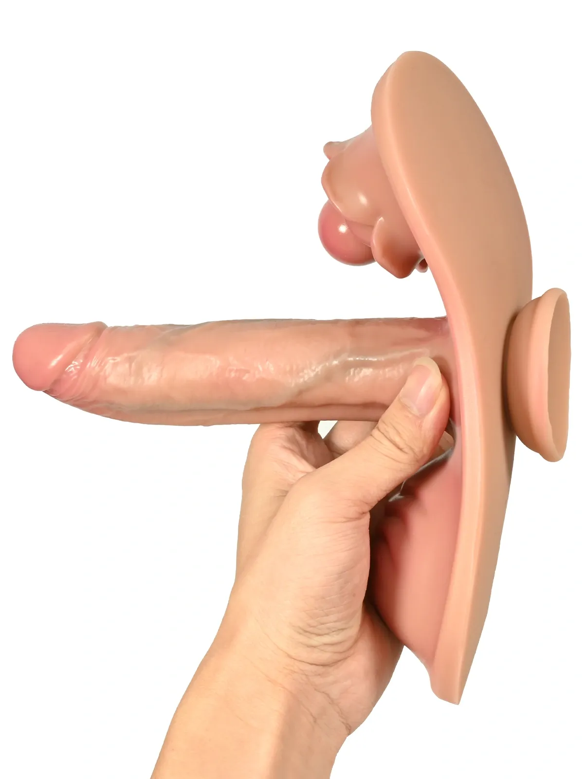 Chase 6.9"x1.4" Realistic Thrusting Dildo For Riding