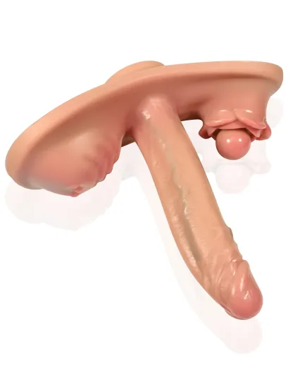 Chase 6.9"x1.4" Realistic Thrusting Dildo For Riding