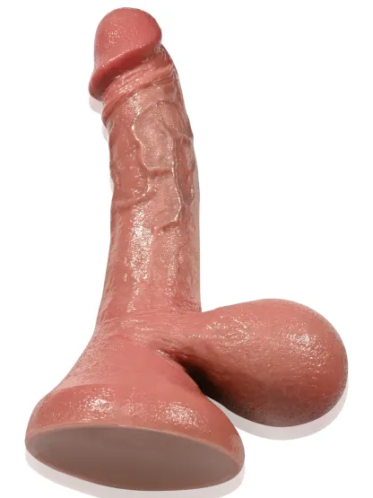 Jasper 6" x 1.5" Most Realistic Dildo With Movable Balls