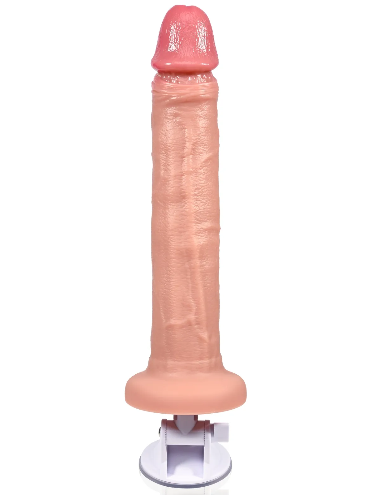 Trump 8.8"x1.7" Flesh Realistic Thrusting Dildo With Bracket