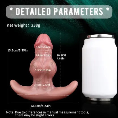 Ford Waterproof Anal Dildo & Anal Plug, Wearable Silicone Vibrating Toy