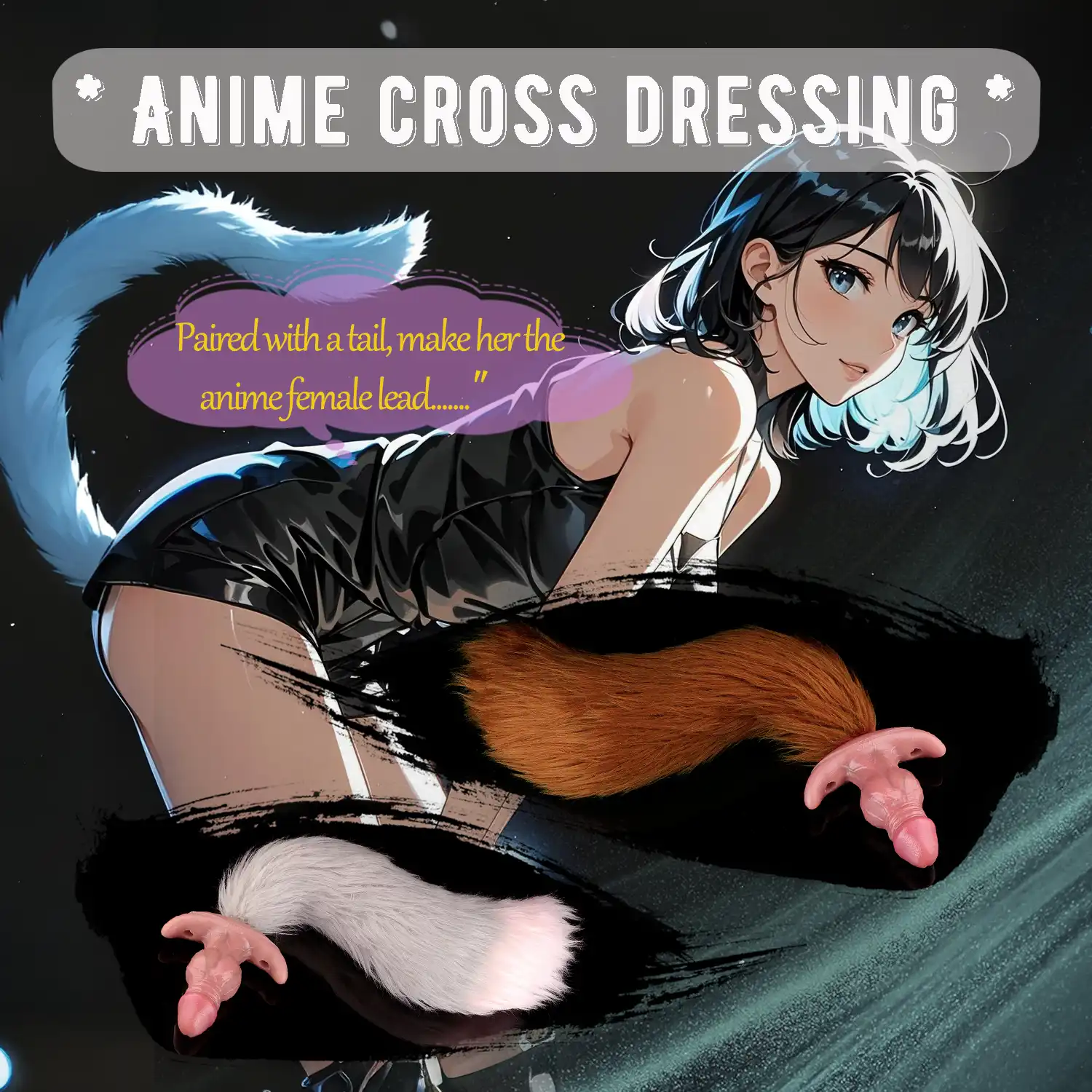 Ford Waterproof Anal Dildo & Anal Plug, Wearable Silicone Vibrating Toy