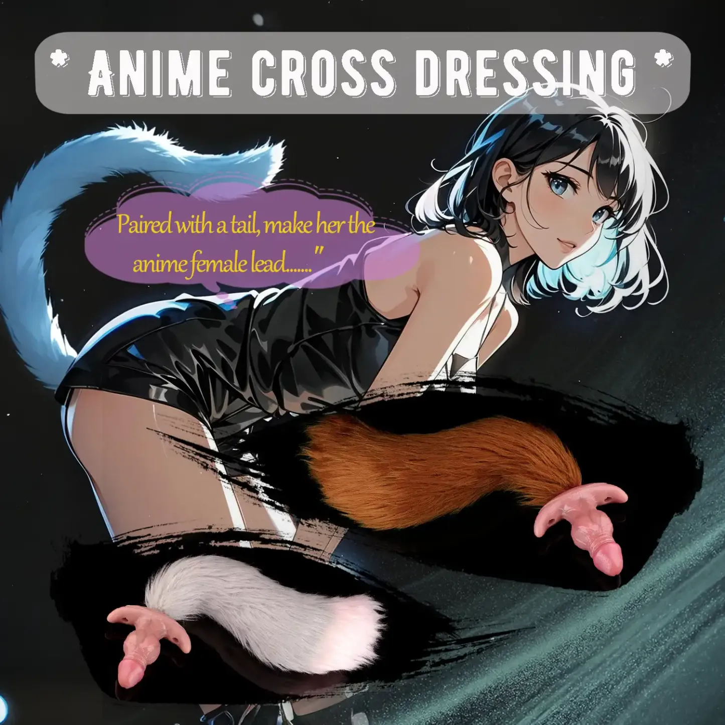 Ford Waterproof Anal Dildo & Anal Plug, Wearable Silicone Vibrating Toy