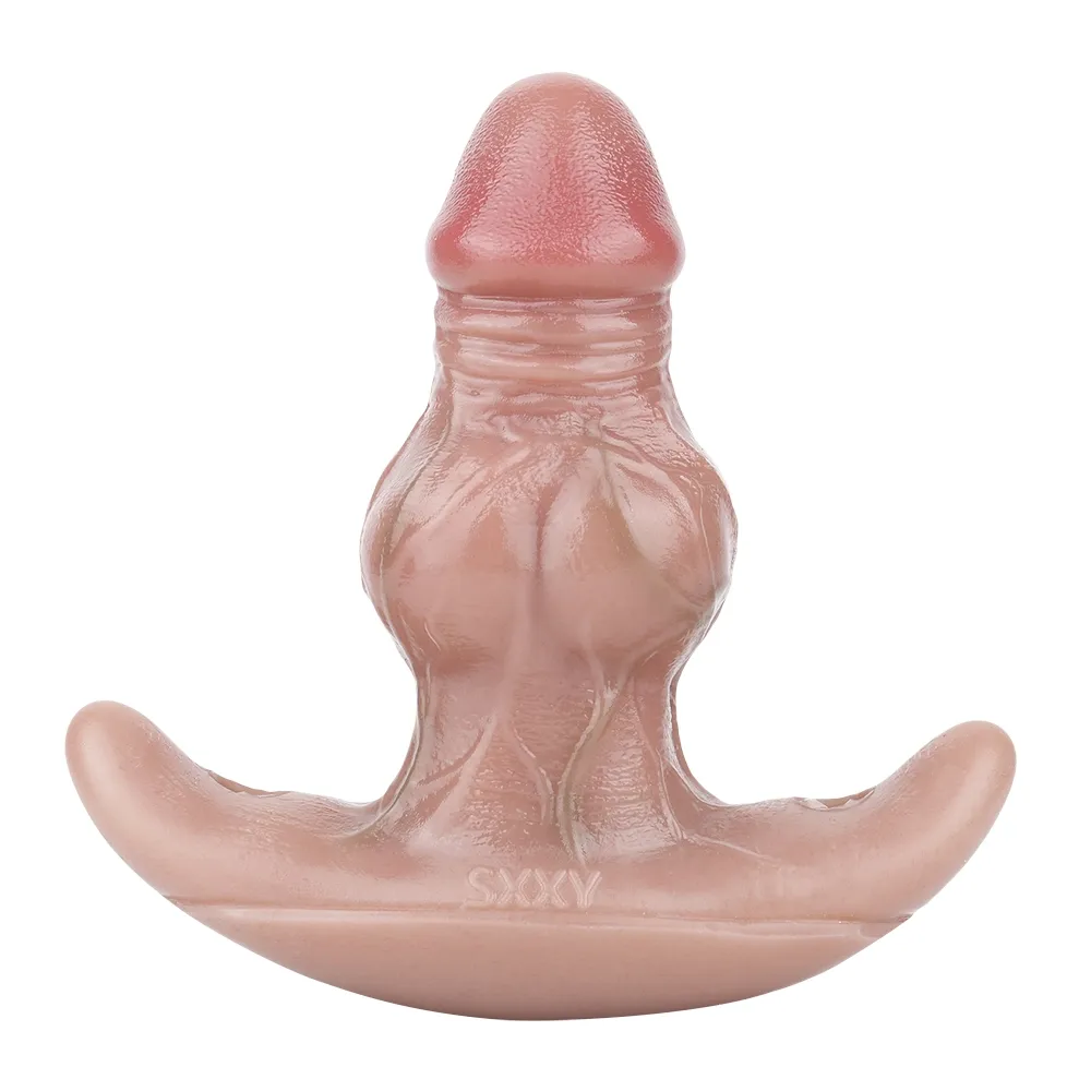 Ford Waterproof Anal Dildo & Anal Plug, Wearable Silicone Vibrating Toy