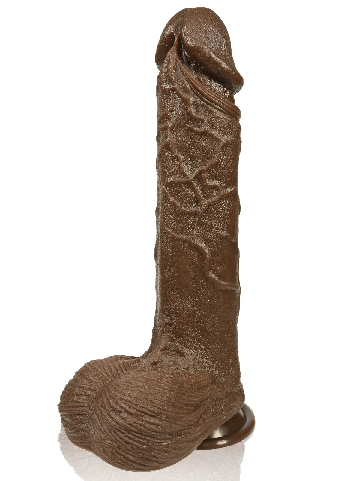 Garry 8"x2"  Black Dildo With 7 Modes Thrusting & 3 Modes Vibrating