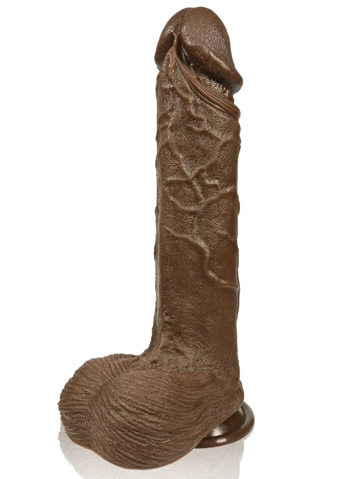 Garry 8"x2"  Black Dildo With 7 Modes Thrusting & 3 Modes Vibrating