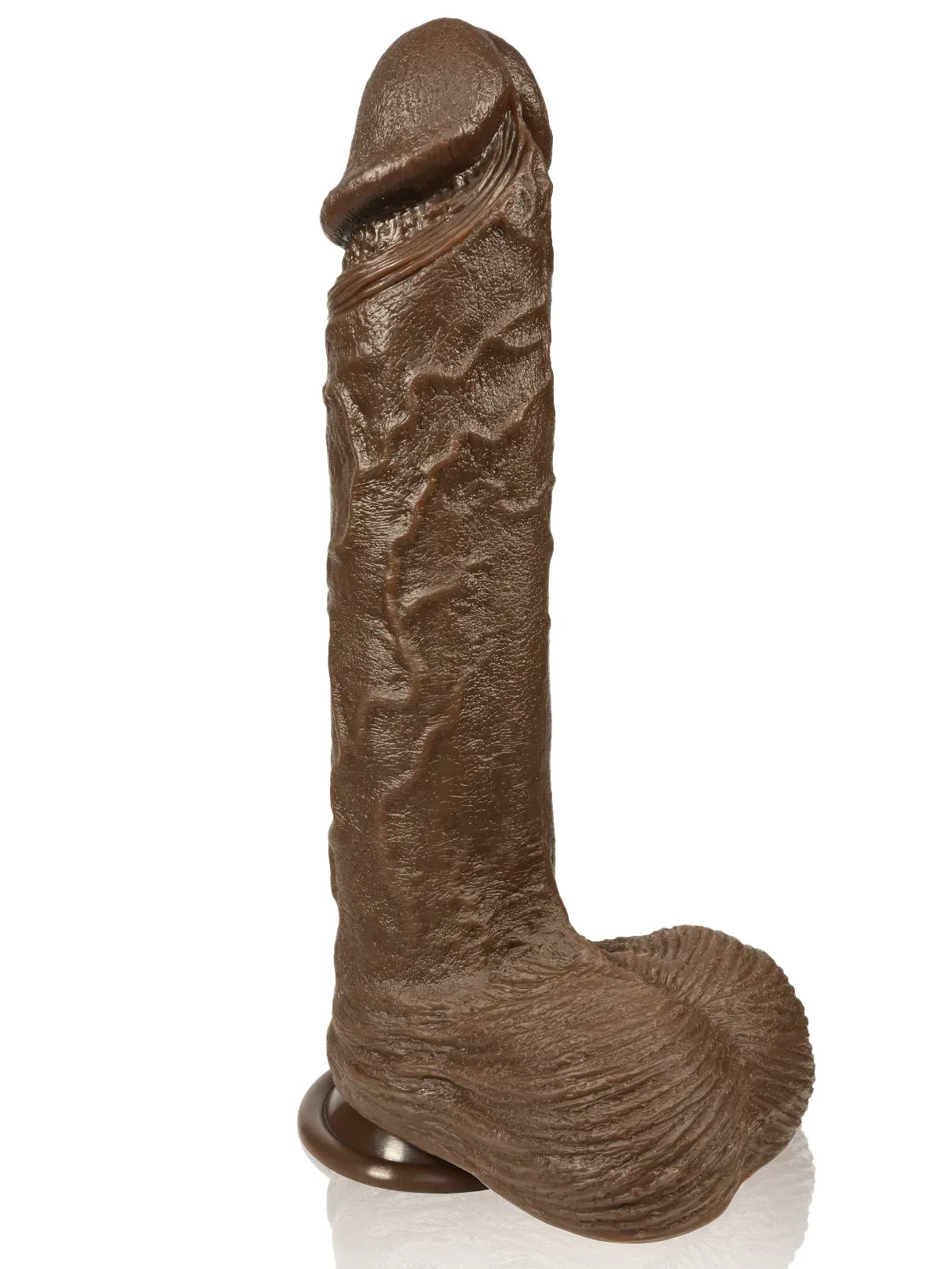 Garry 8"x2"  Black Dildo With 7 Modes Thrusting & 3 Modes Vibrating