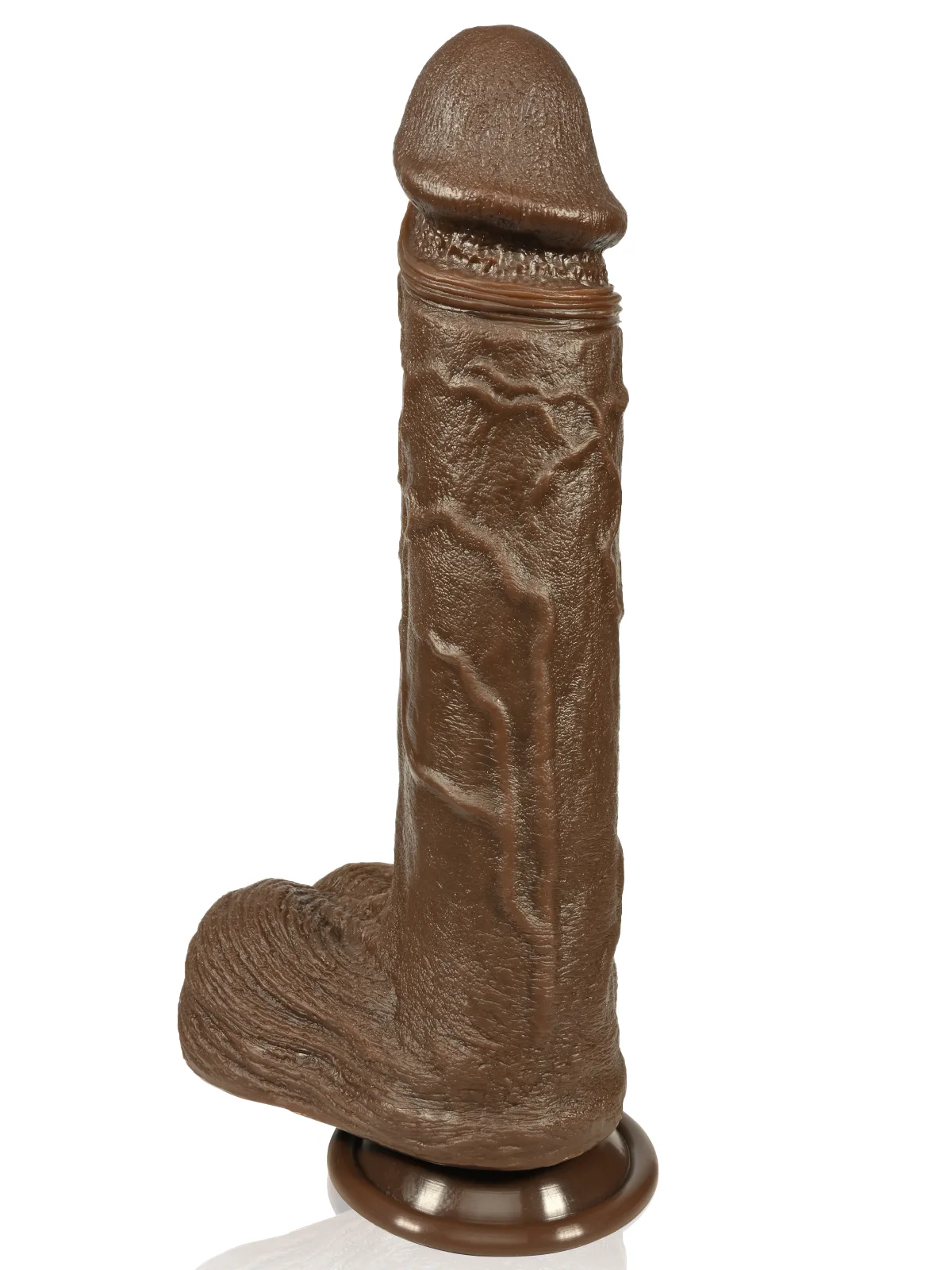 Garry 8"x2"  Black Dildo With 7 Modes Thrusting & 3 Modes Vibrating