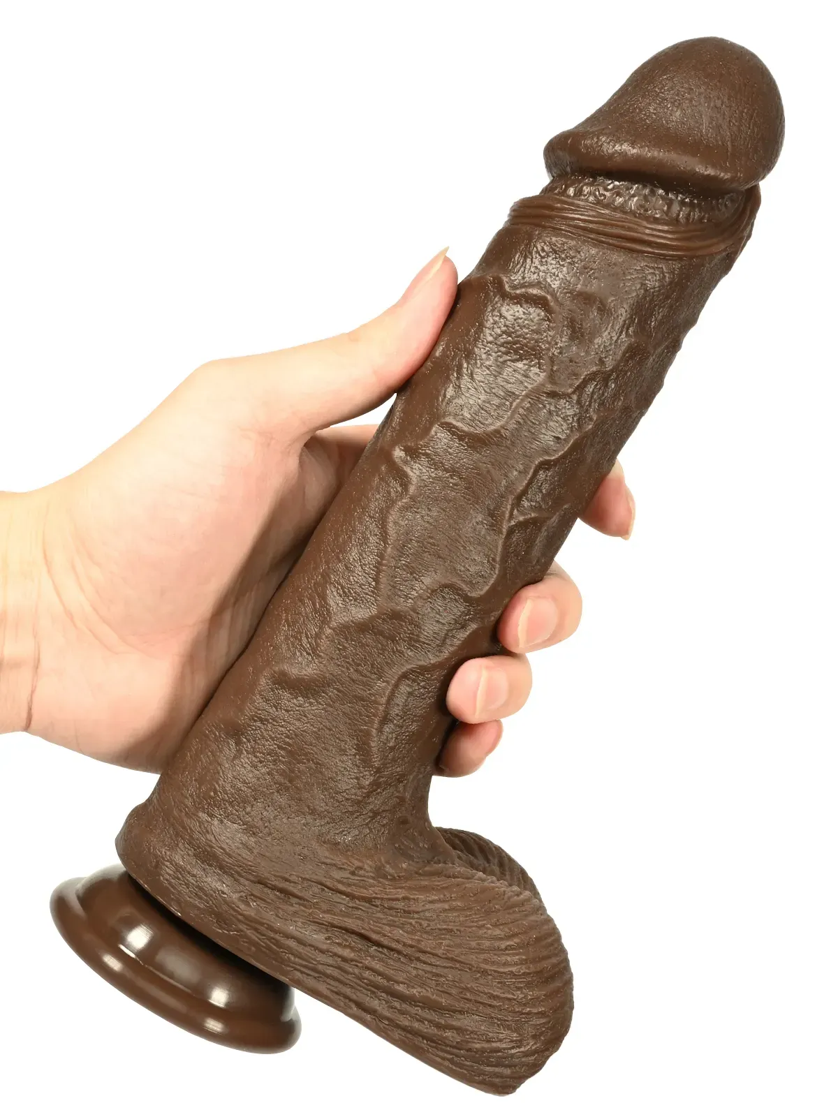 Garry 8"x2"  Black Dildo With 7 Modes Thrusting & 3 Modes Vibrating