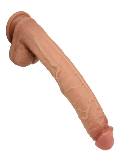 Henry 12.6" x 2.1" Extra Long Realistic Flesh-tone Dildo 