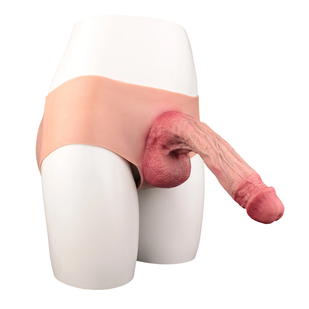 Isaac 9.2"x2" Huge Flesh Wearable Cock Sleeve For Men