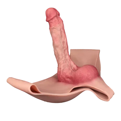 Isaac 9.2"x2" Huge Flesh Wearable Cock Sleeve For Men