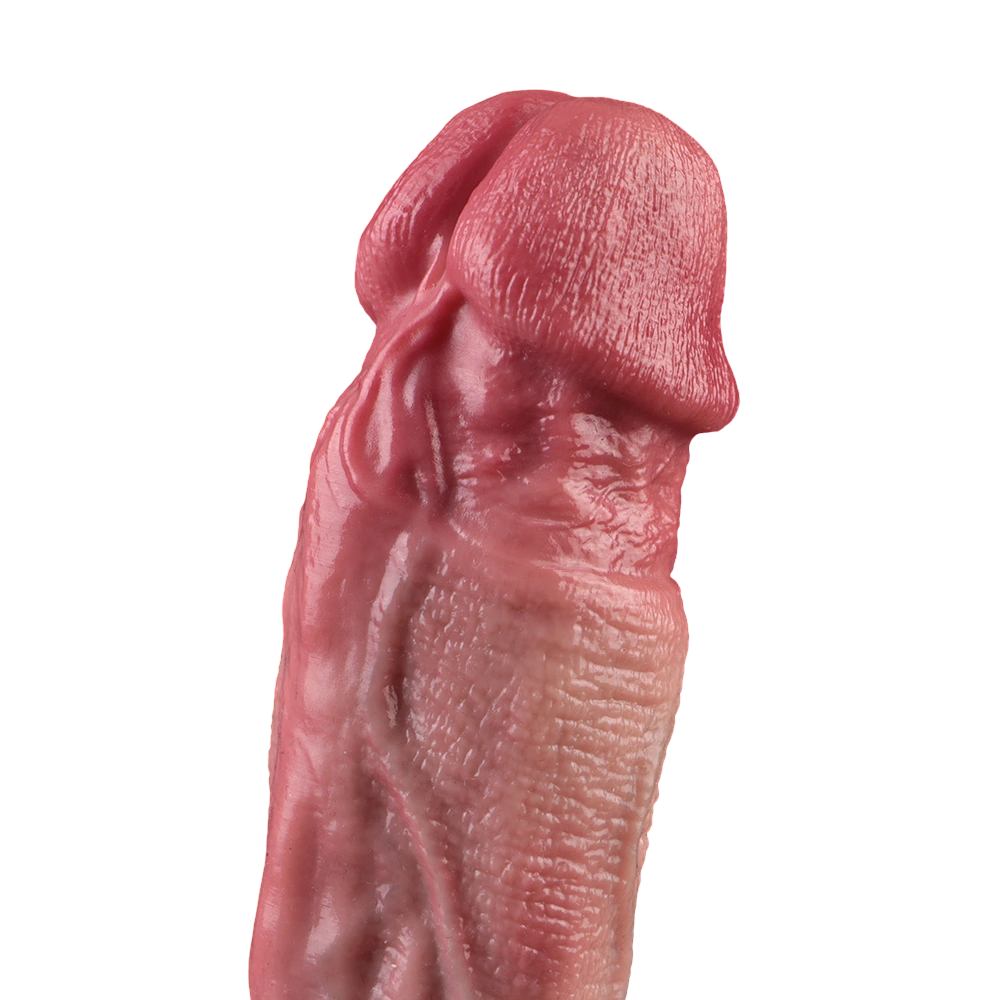 Isaac 9.2"x2" Huge Flesh Wearable Cock Sleeve For Men