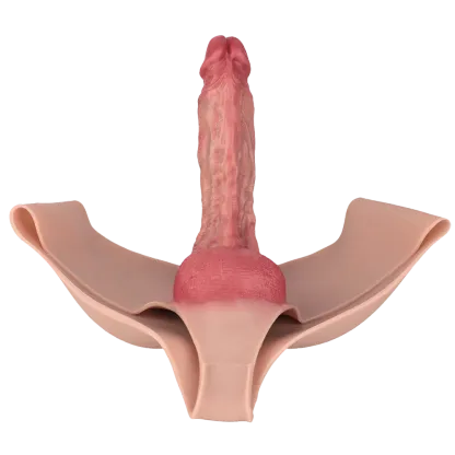 Isaac 9.2"x2" Huge Flesh Wearable Cock Sleeve For Men
