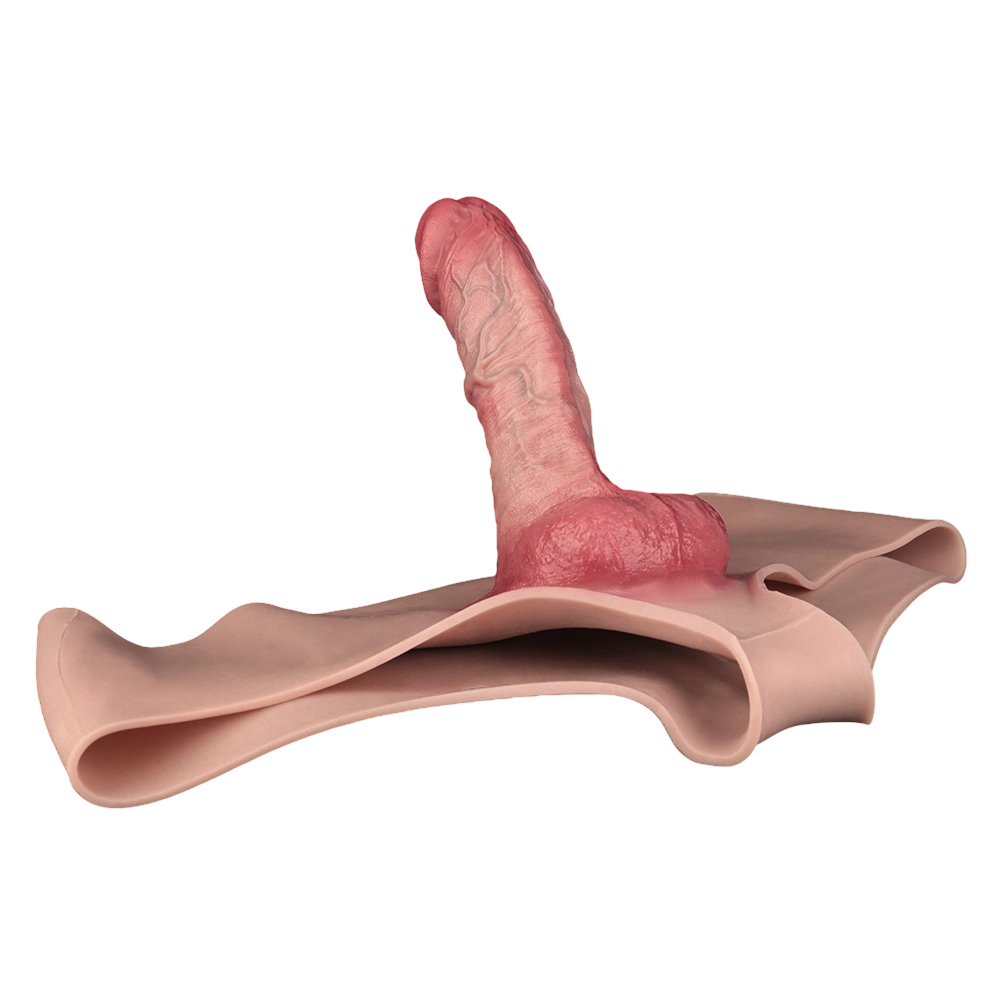 Jasper 7.4" x 1.9" Flesh Strap-on Penis Sleeve