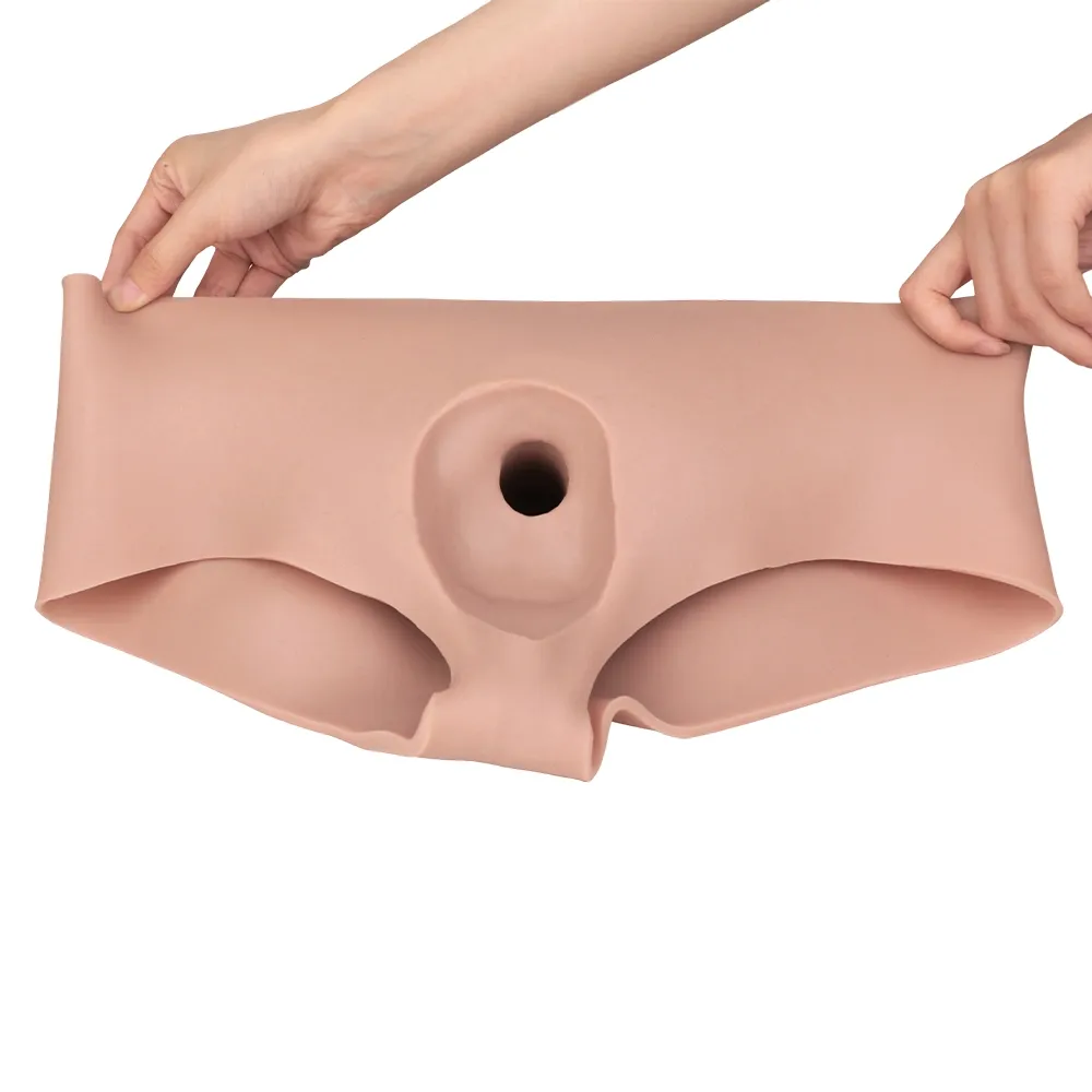 Jasper 7.4" x 1.9" Flesh Strap-on Penis Sleeve