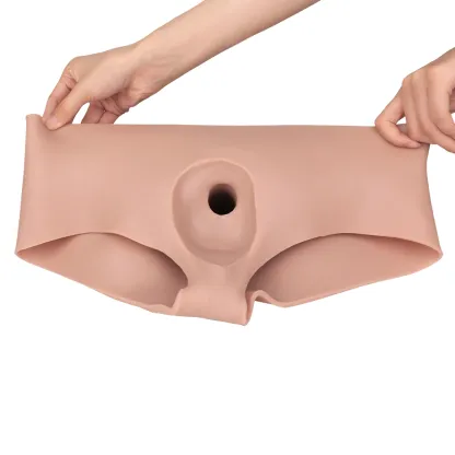 Jasper 7.4" x 1.9" Flesh Strap-on Penis Sleeve