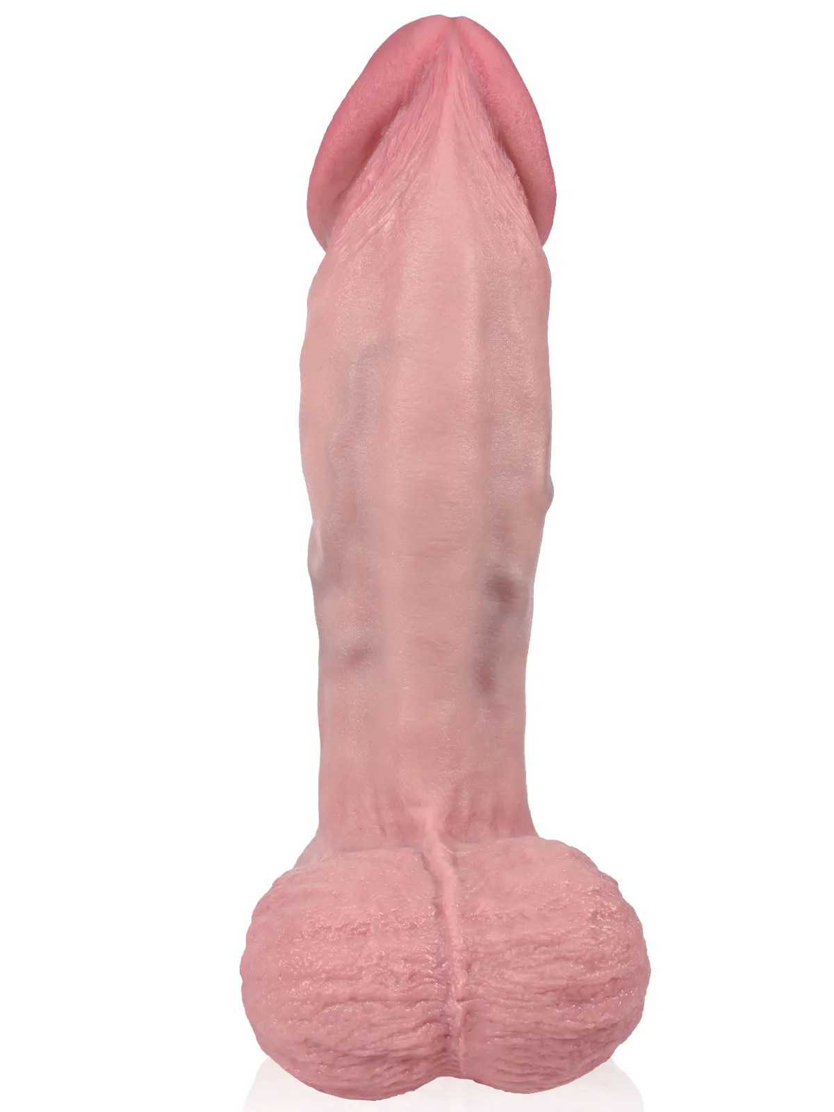 Jeff 8.2"x2.5" Lifelike Silicone Dildo for Women – Realistic Design with Suction Base